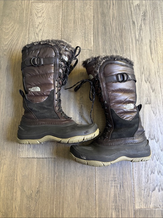 The North Face Shoes - The North Face |Shellista Snow Winter Boot Waterproof Tall Lace Up Black US 6